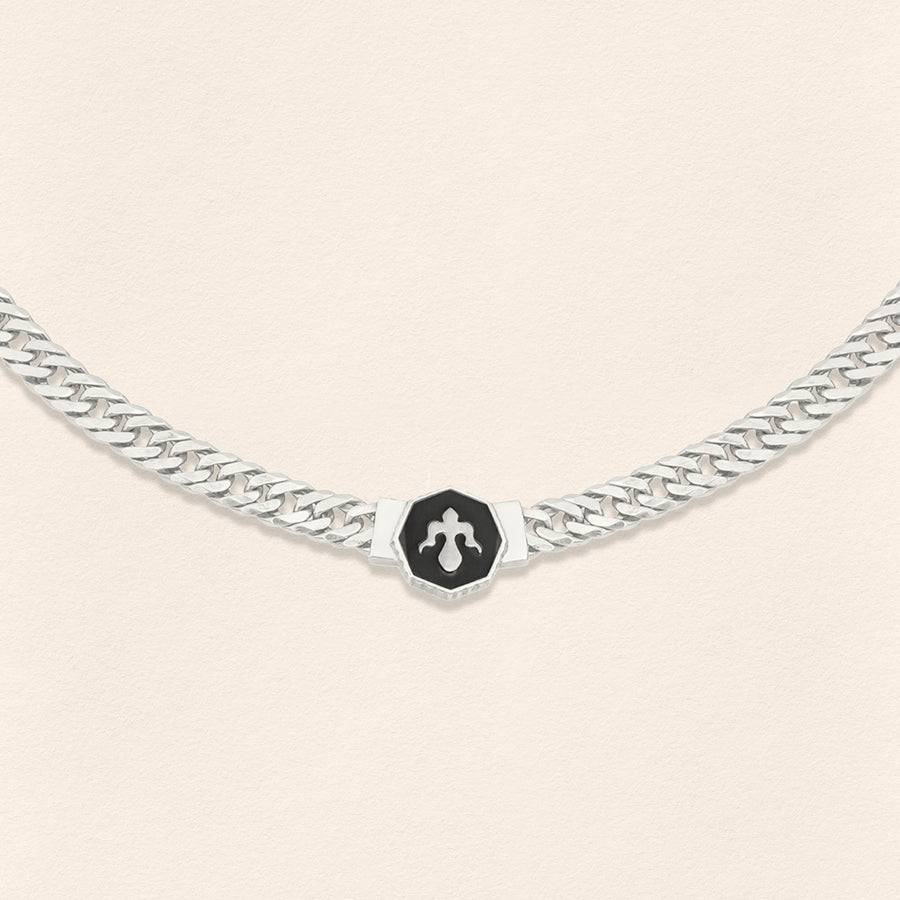 Alka Chain Necklace Silver