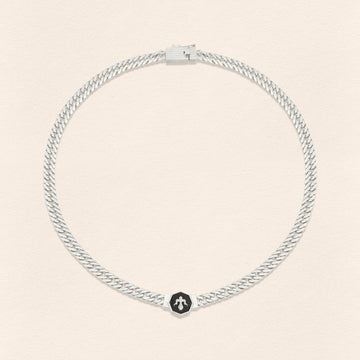 Alka Chain Necklace Silver