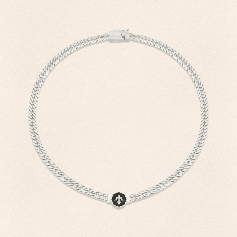 Alka Chain Necklace Silver