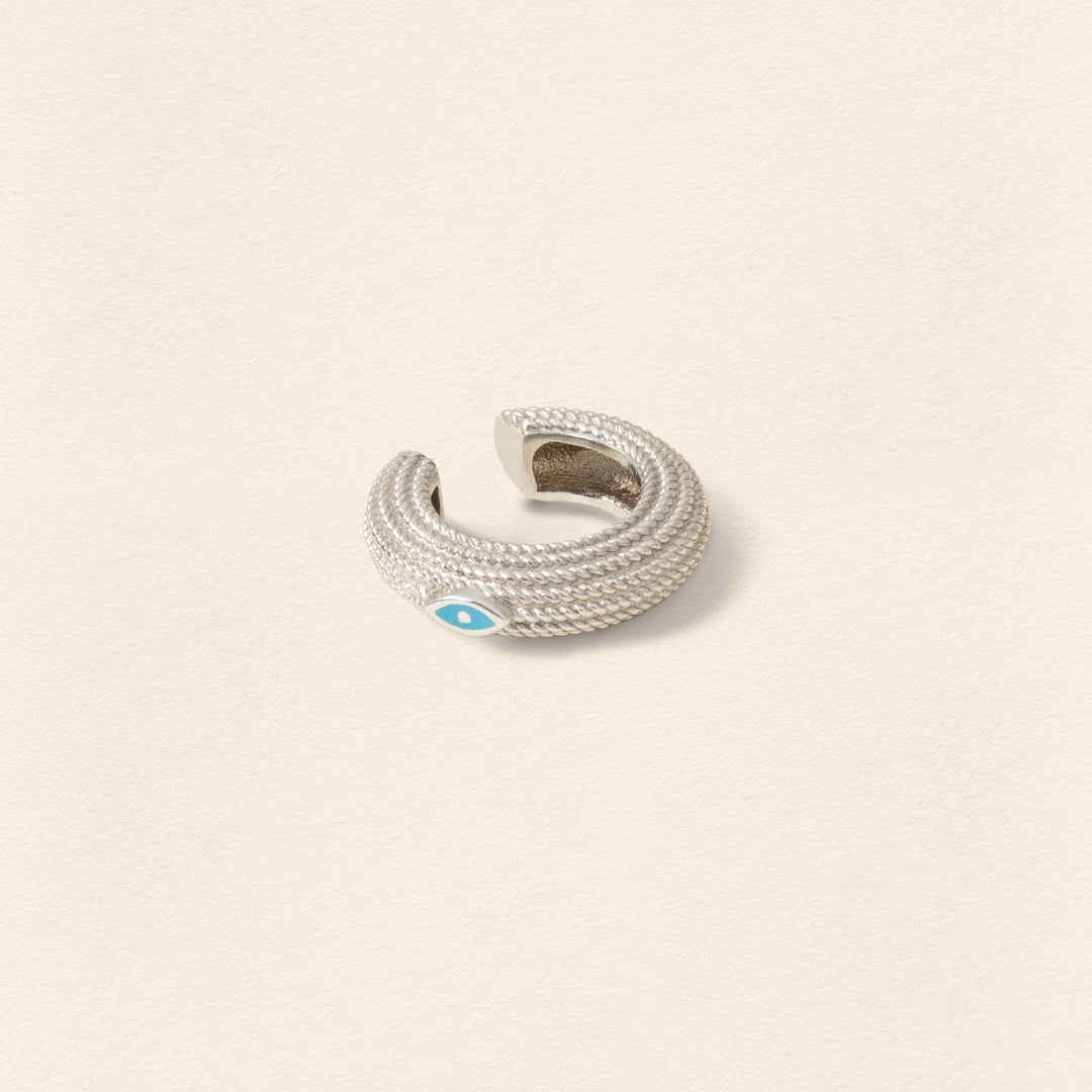 [COMMON] Eye Ear Unisex Cuff Silver product detail