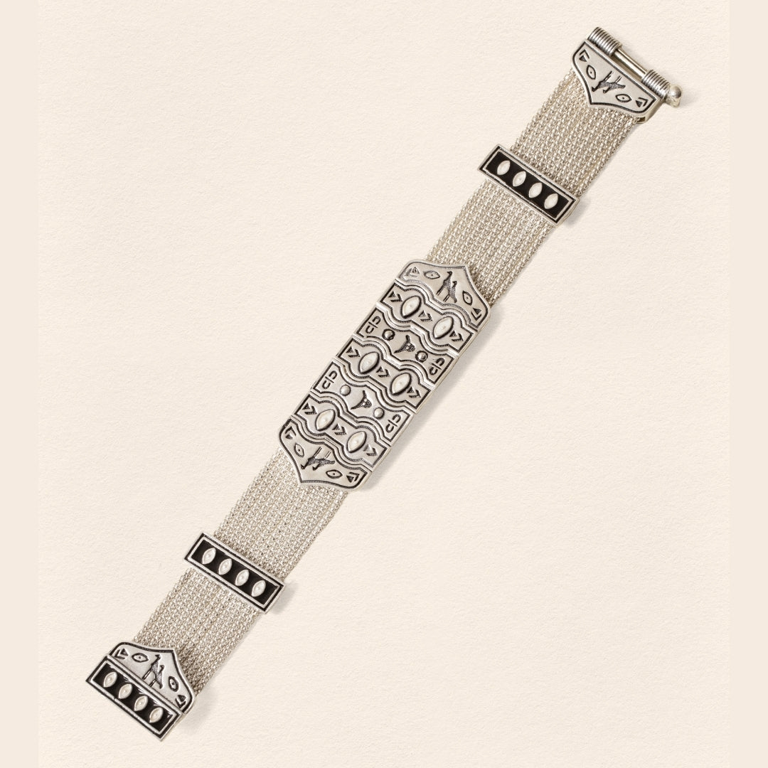 Gobeklitepe Bracelet Silver