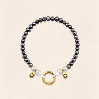 [COMMON] Sumerian Black Pearl Unisex Bracelet product detail
