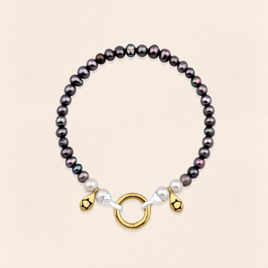 Sumerian Black Pearl Bracelet