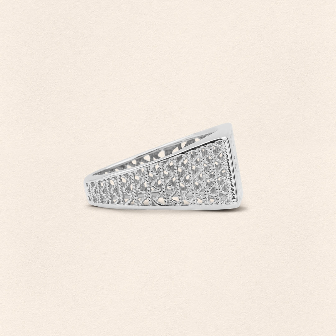 [COMMON] Sumerian Filigree Unisex Ring Blue product detail