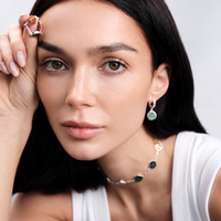 Sumerian Turquoise Freedom Earrings