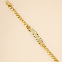 Sumerian Plate Bracelet Gold
