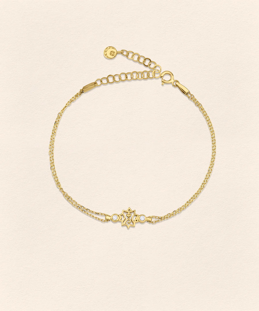 Adel Diamond Gold Bracelet
