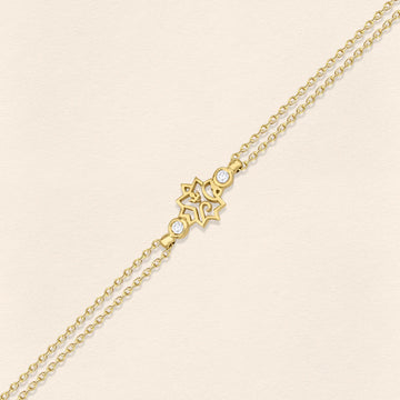 Adel Diamond Gold Bracelet