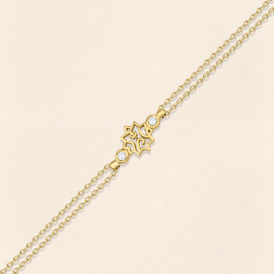 Adel Diamond Gold Bracelet