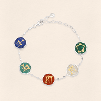 Sumerian Colorful Stone Mosaic Bracelet
