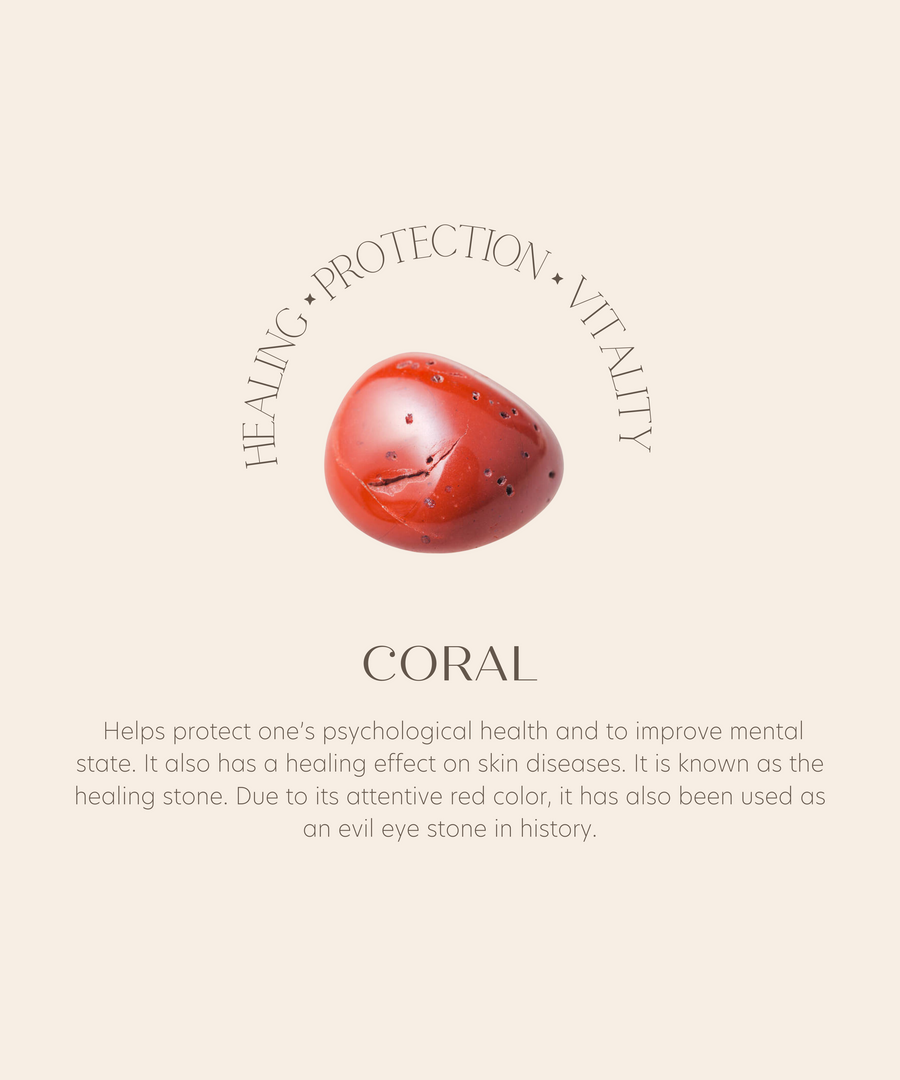 Coral Bull Filigree Unisex Ring