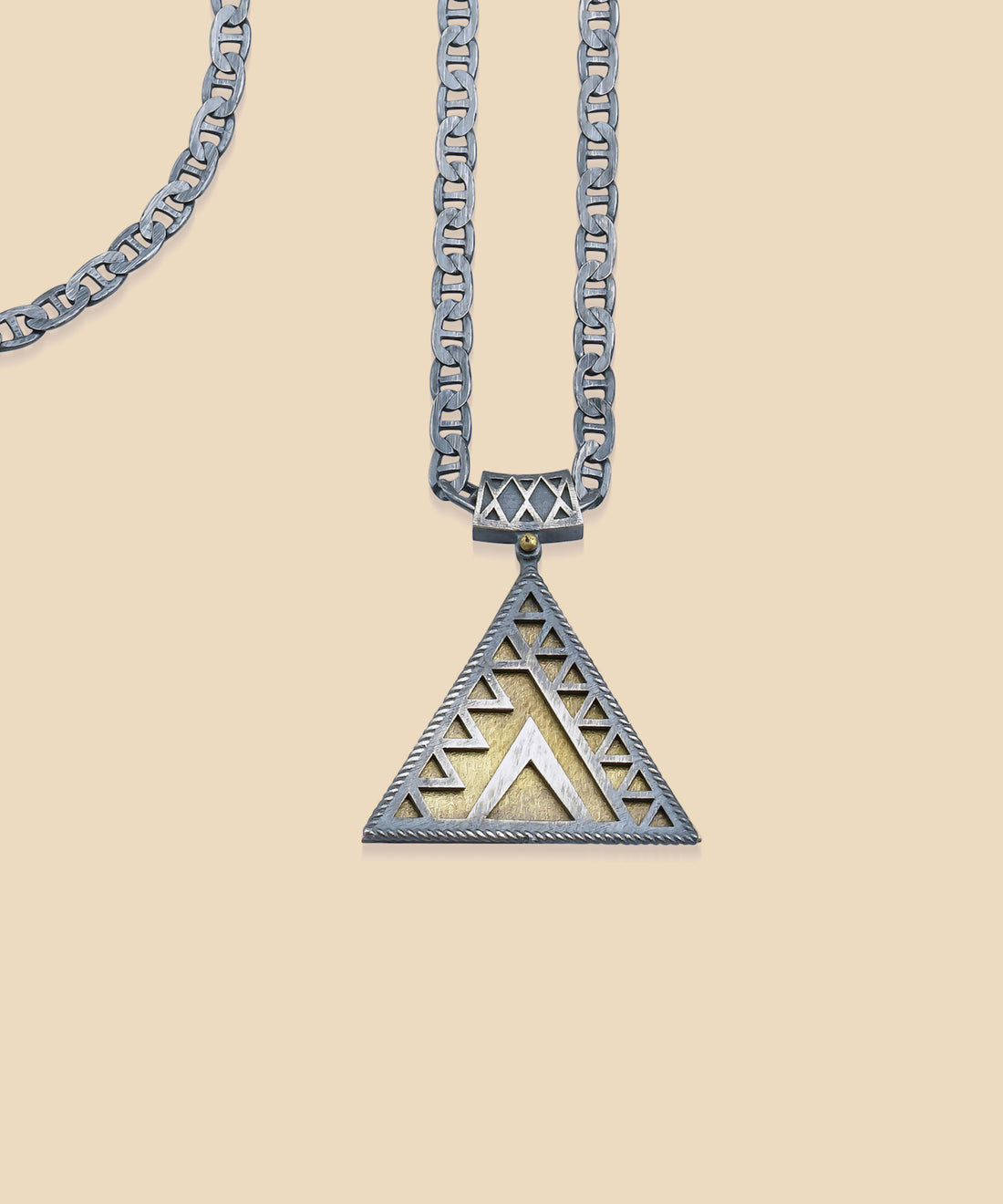 Anu Triangle Chain Necklace