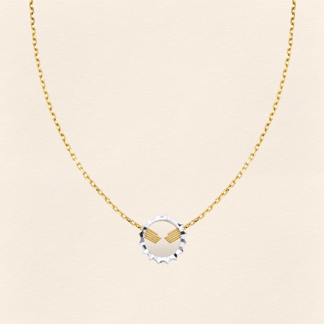 Hands Gold Necklace