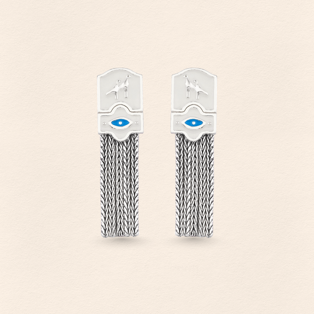 Gobeklitepe Earrings Silver