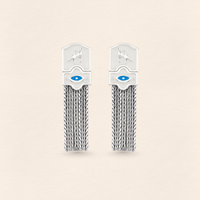 Gobeklitepe Earrings Silver