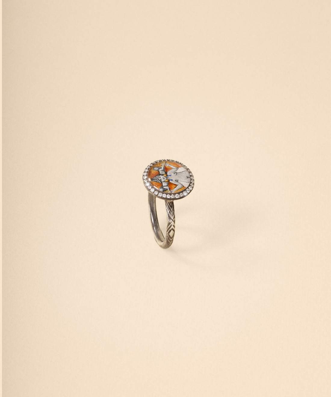 Inanna Mosaic Diamond Ring