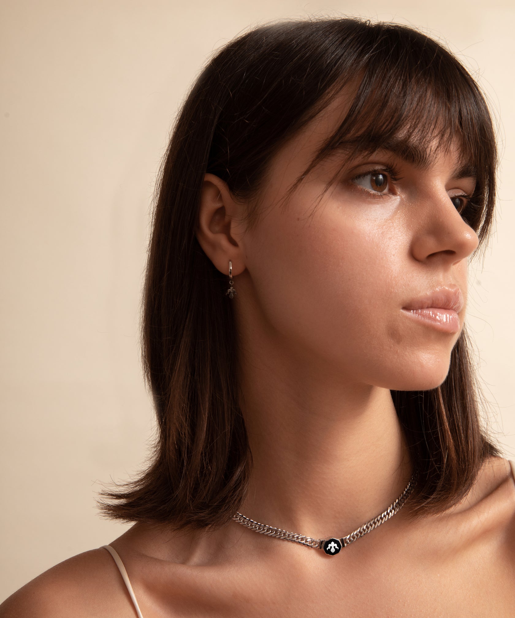 Alka Chain Necklace Silver – Luna Merdin | 925 Sterling Silver Handmade ...