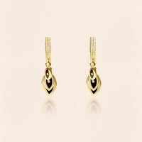 Evil Eye Necklace Earring Set