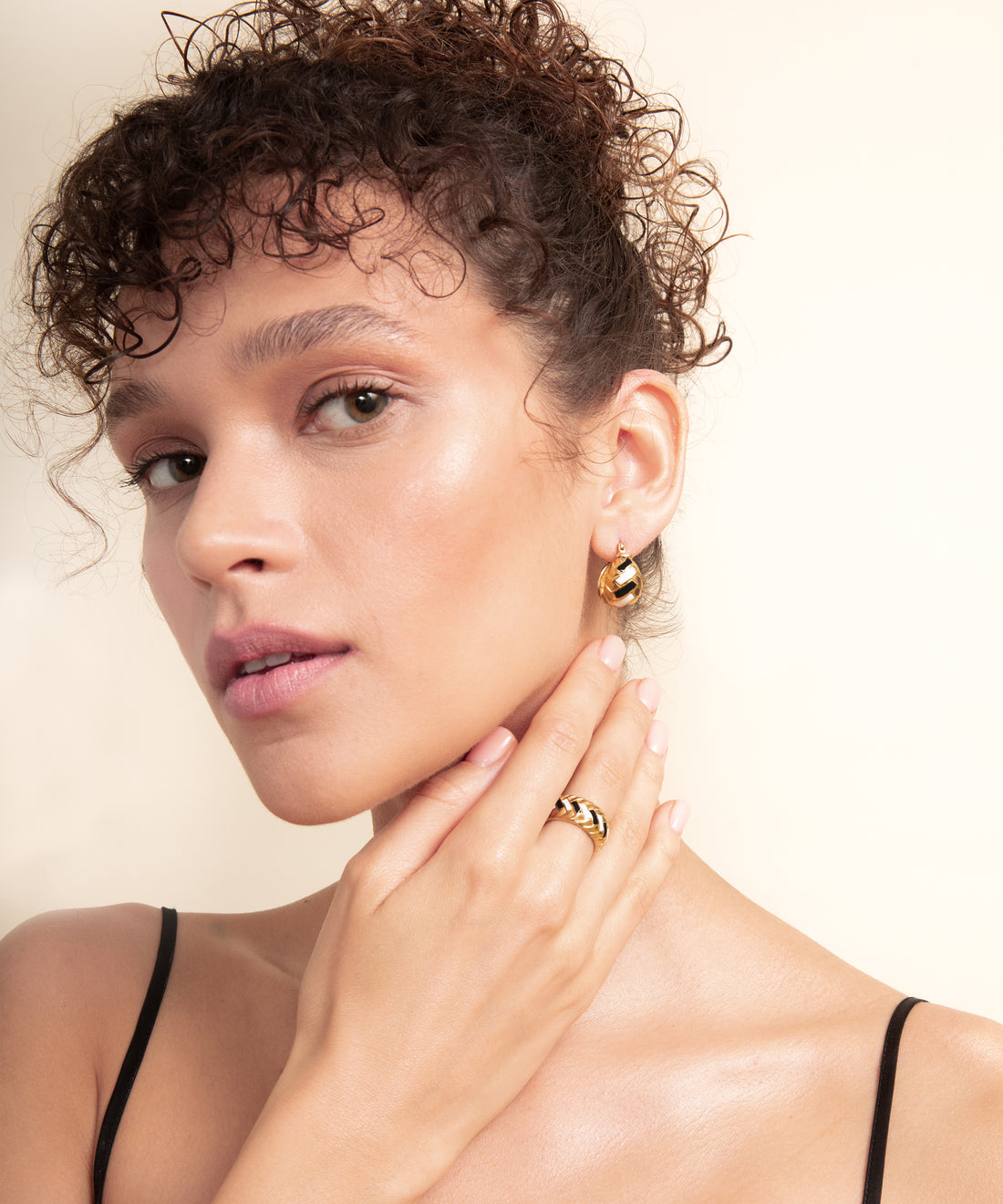 Wheat Gold Earrings