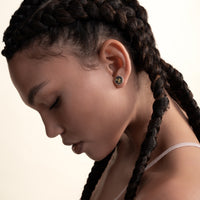 [WOMEN] Sumerian Mosaic Pearl Abundance Unisex Earring product detail