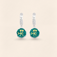 Sumerian Turquoise Freedom Earrings