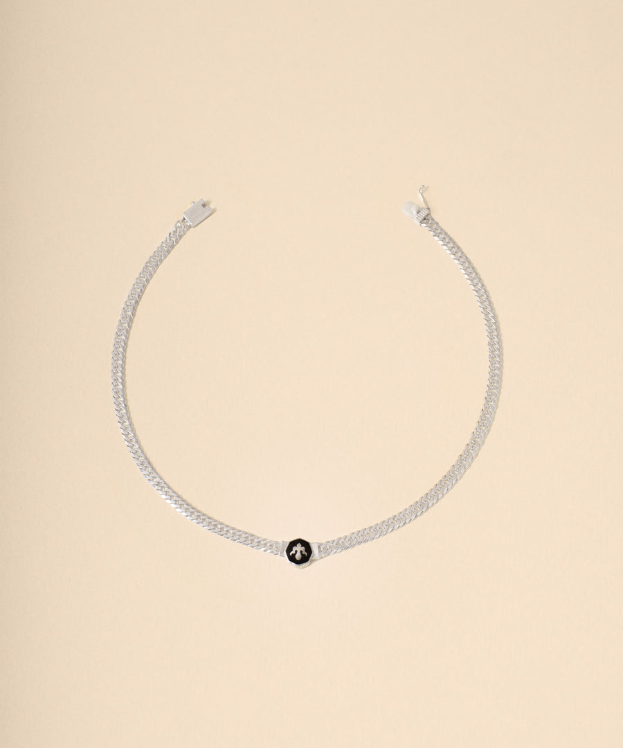 Alka Chain Necklace Silver