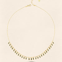 Evil Eye Necklace Earring Set