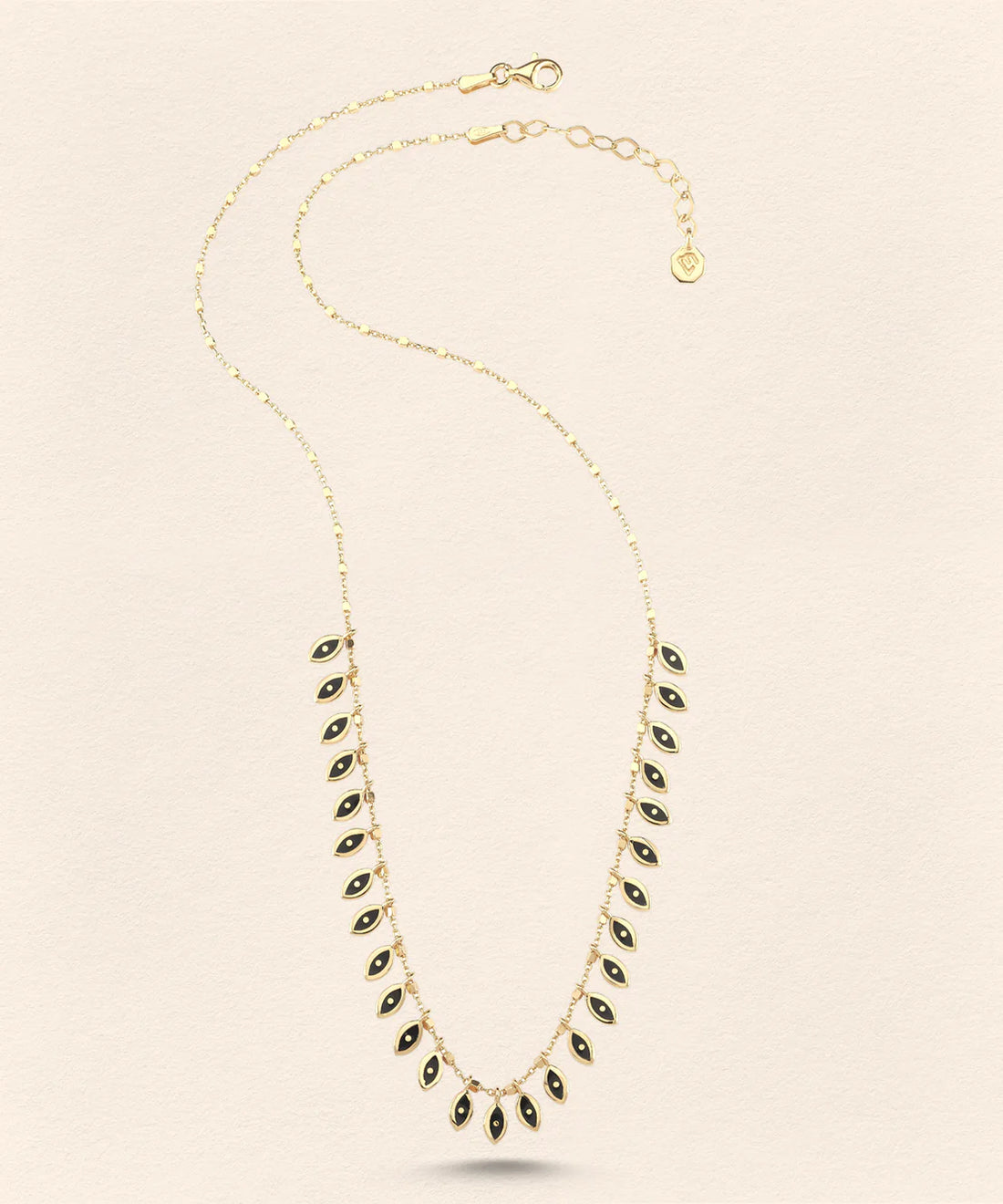 Evil Eye Necklace Earring Set