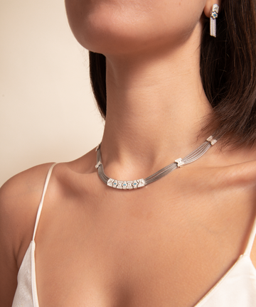 Gobeklitepe Necklace Silver