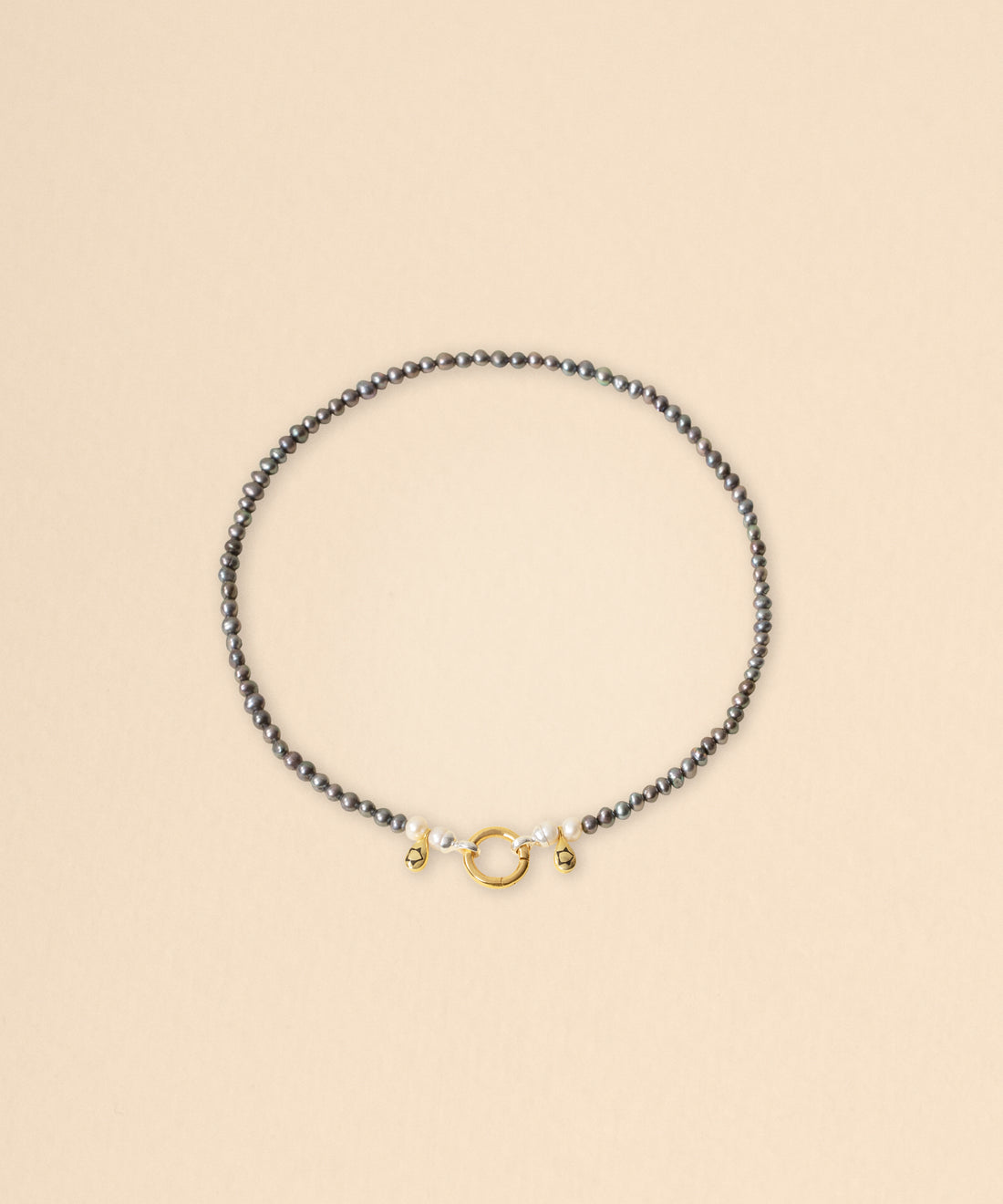 Sumerian Black Pearl Necklace