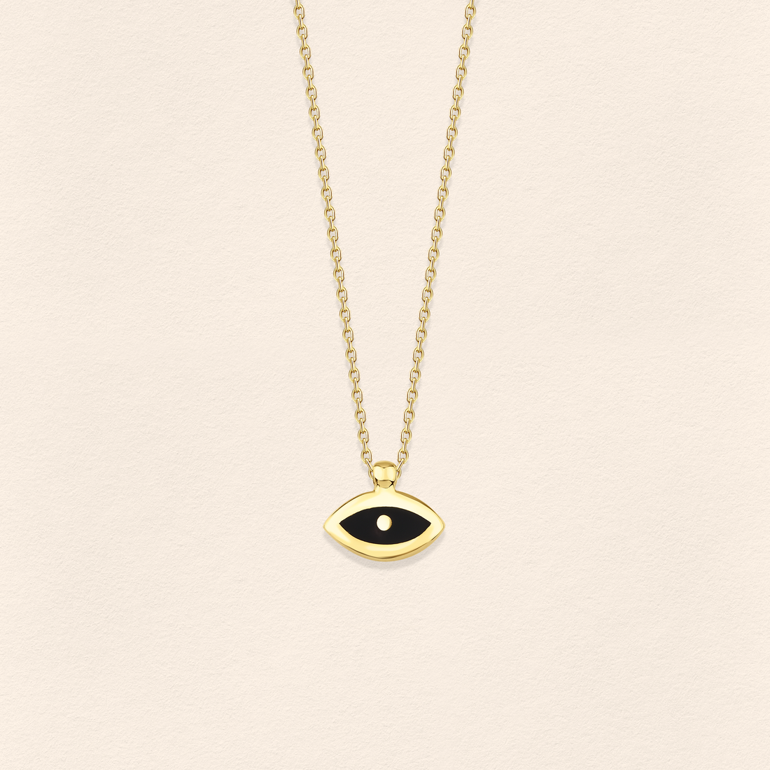Eye Gold Necklace