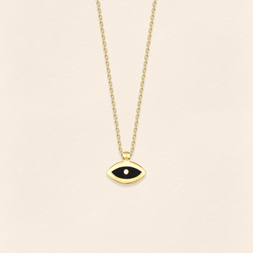 Eye Gold Necklace