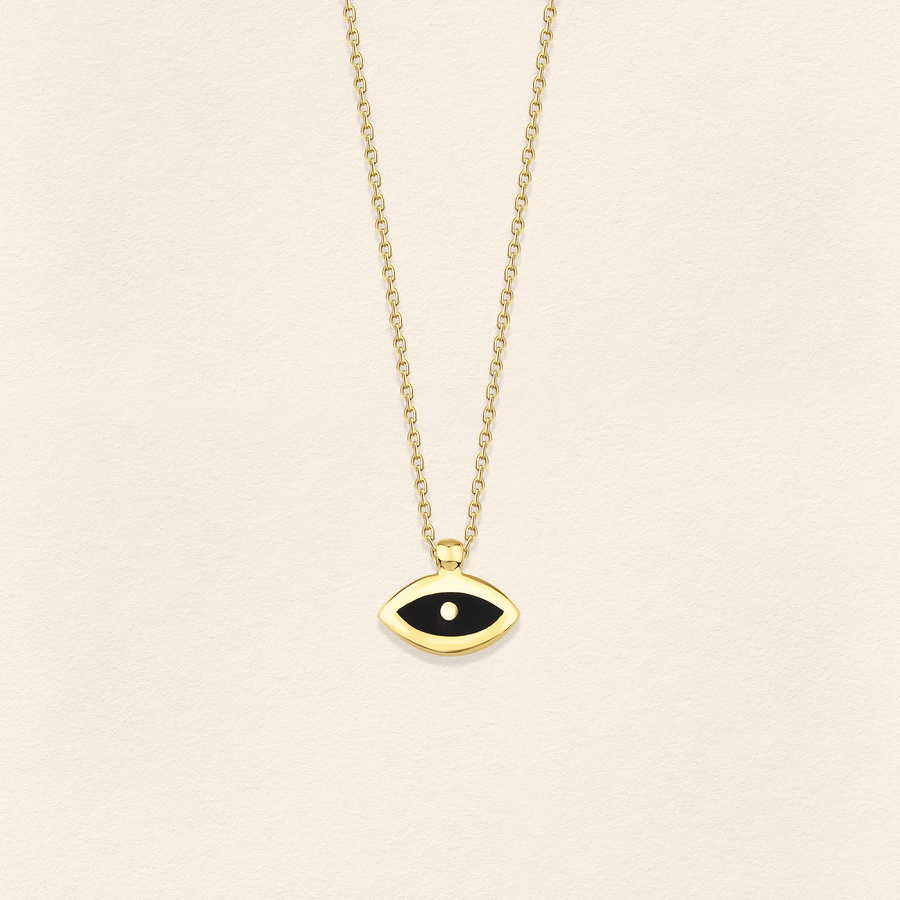 Eye Gold Necklace