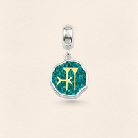 Sumerian Turquoise Freedom Pendant Charm