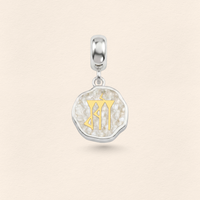 Sumerian White Pearl Love Pendant Charm