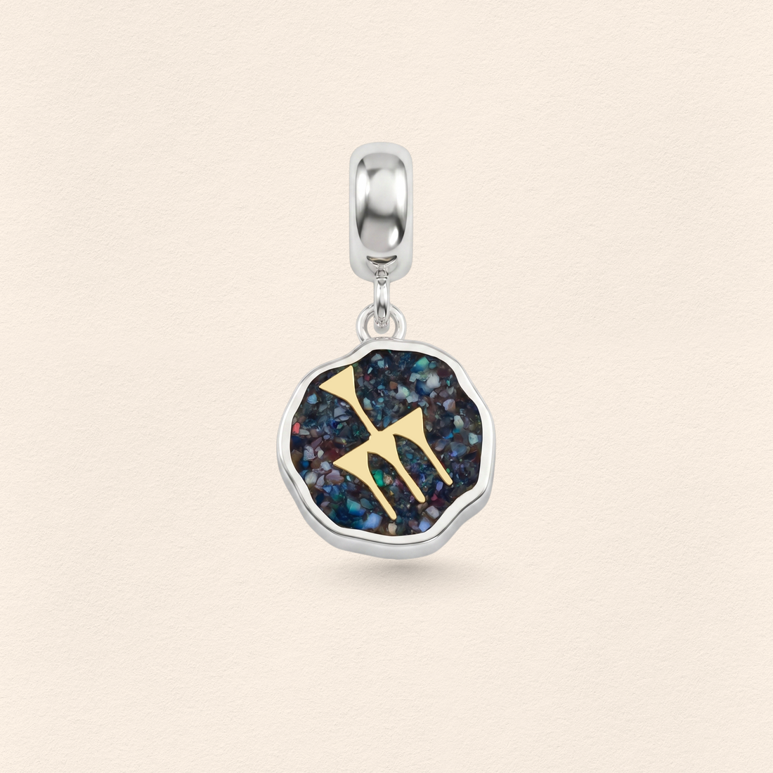 Sumerian Black Pearl Abundance Pendant Charm