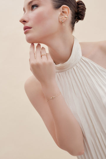 Adel Diamond Gold Bracelet