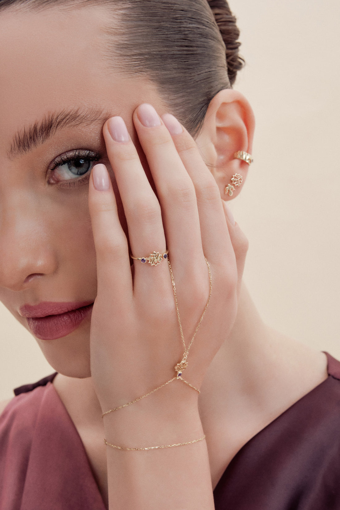 Adel Amethyst Gold Ring