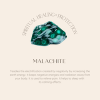 Malachites Crane Filigree Ring