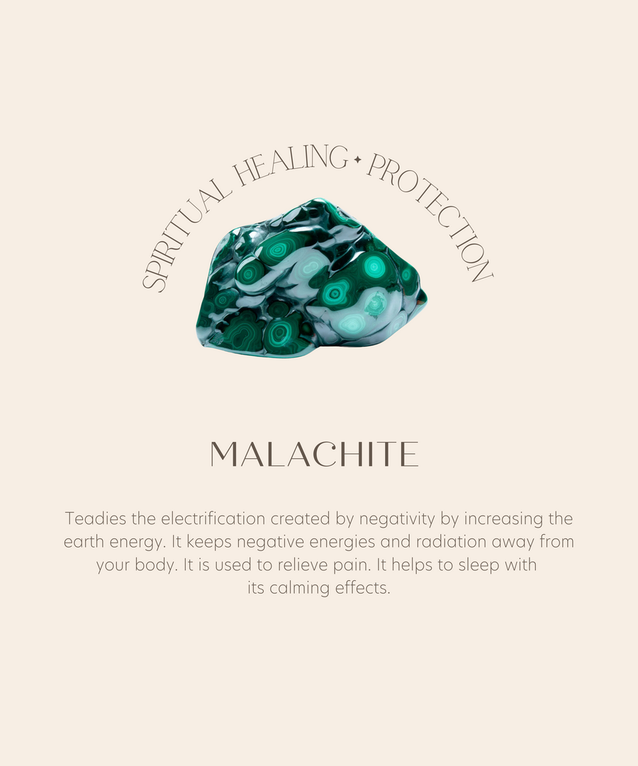 Malachites Crane Filigree Ring - Men
