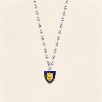 Assyrian Lion Lapis&Azurite Necklace