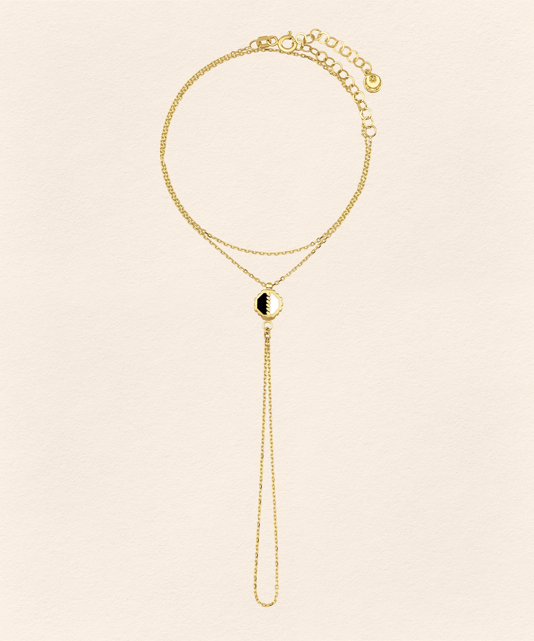 Aden Gold Finger Bracelet