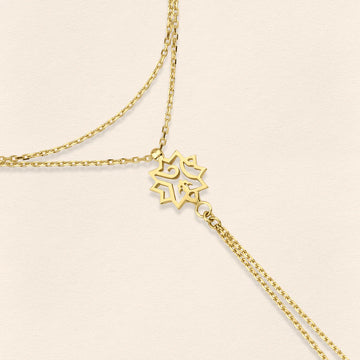 Adel Gold Finger Bracelet