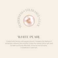 Sumerian White Pearl Bracelet