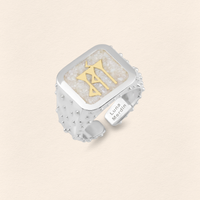Sumerian White Pearl Love Ring