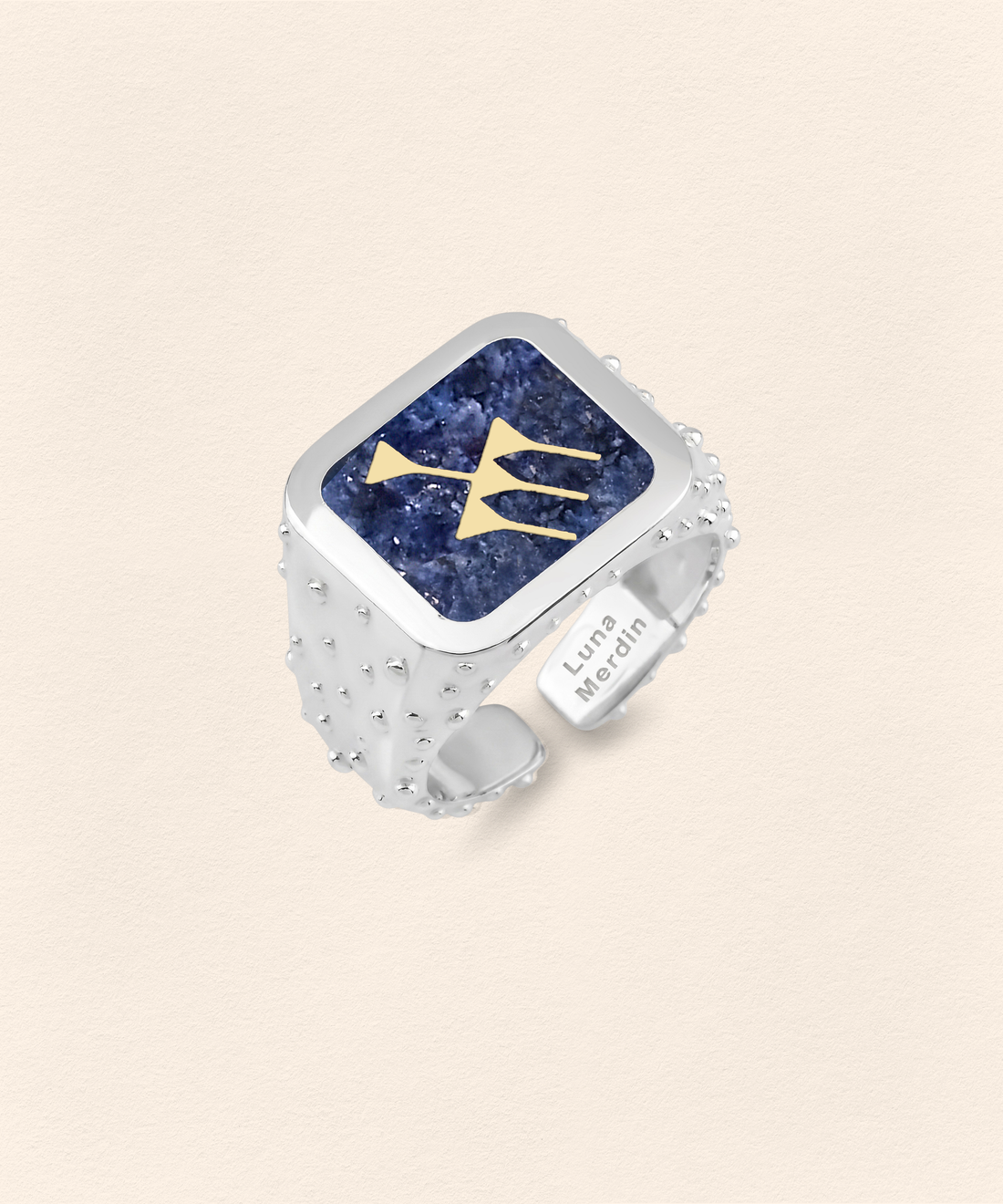 Sumerian Lapis Abundance Ring