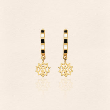 Adel Twist Gold Earrings