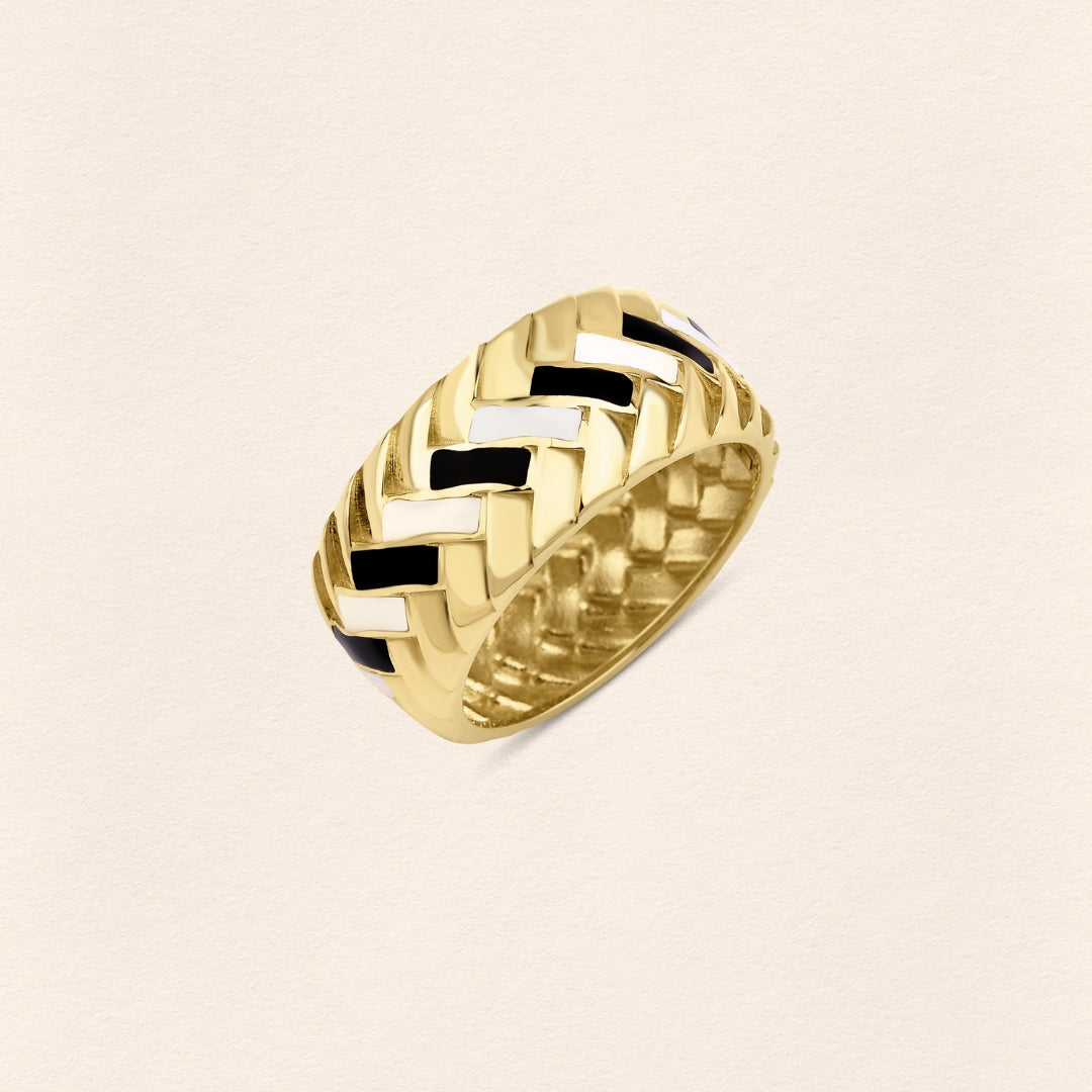 Wheat Gold Ring - Men