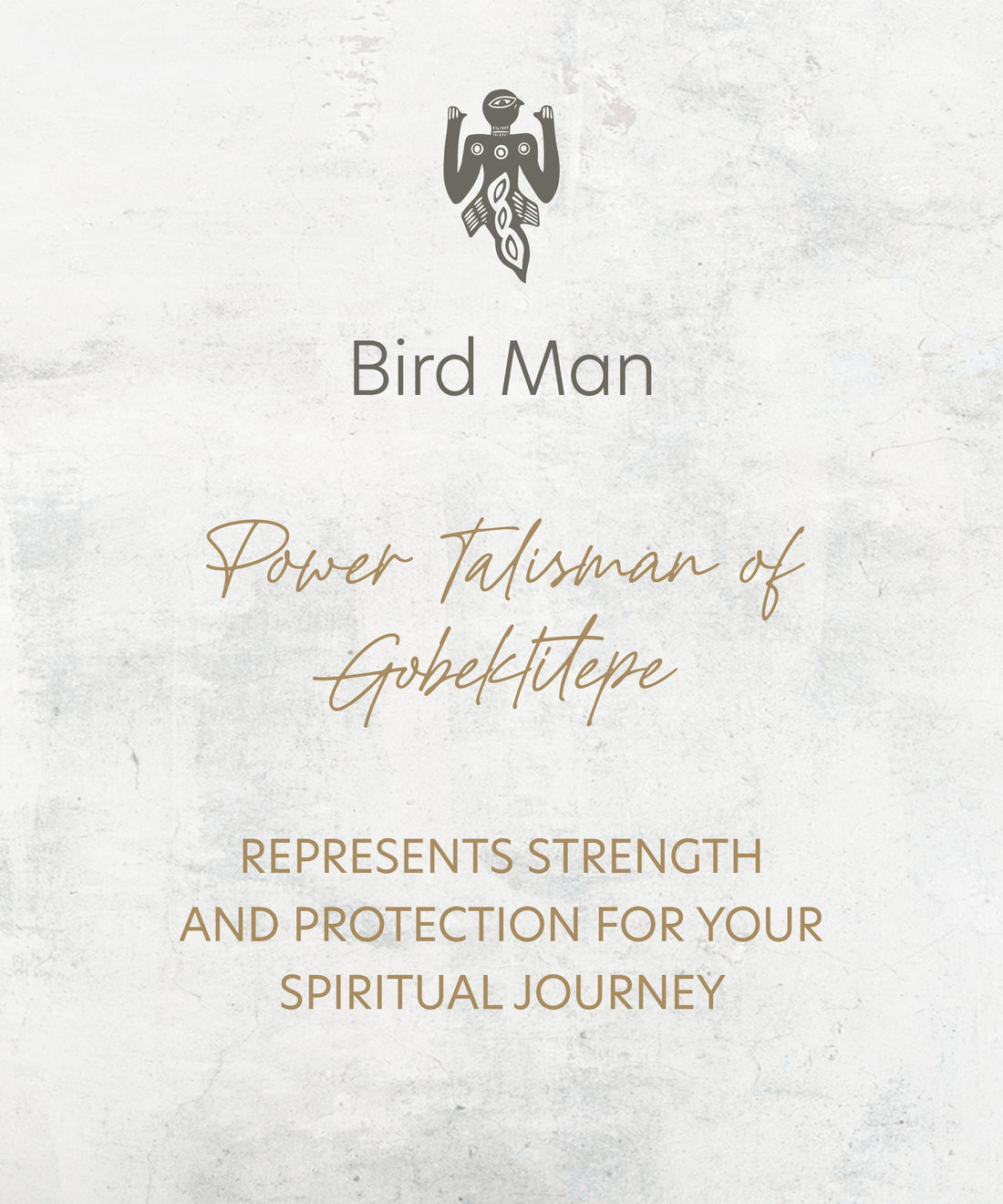 [COMMON] Birdman Crystal Gold Unisex Necklace product detail