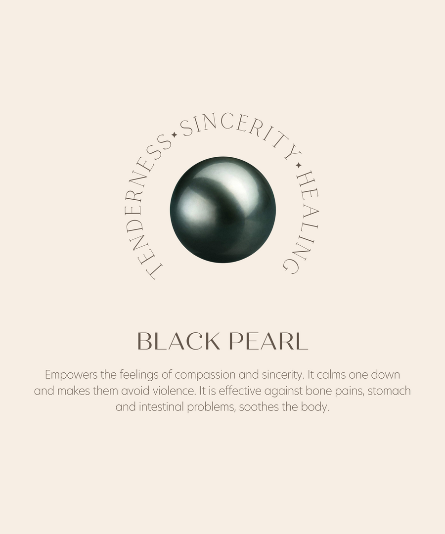 Sumerian Black Pearl Bracelet - Men
